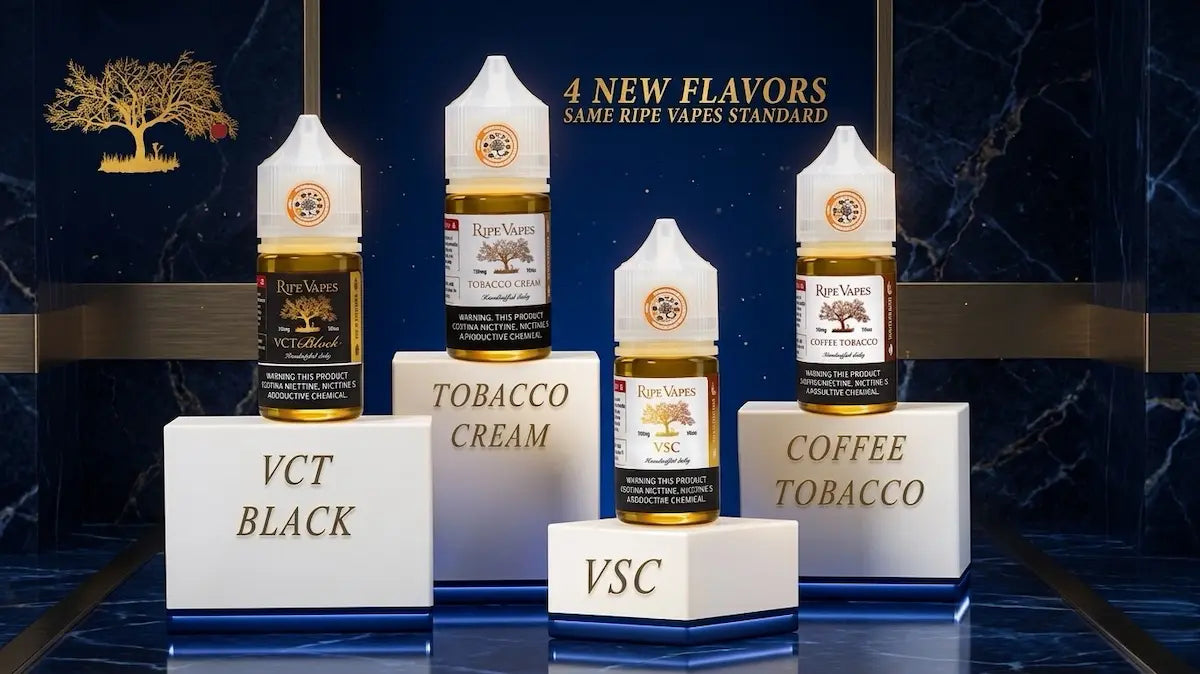 Ripe Vapes Egypt Guide | VCT Flavors, Salt Nic & How to Choose