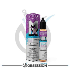 Mix Iced Blue Razz Salt | 30ml By VGOD | Buy Online in Egypt | Obsession Vape Store