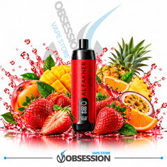 Al Fakher Crown Bar 15000 Pro Disposable Vape Strawberry Punch