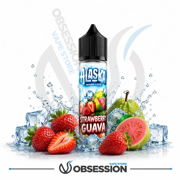 Alaska Strawberry Guava 60ml | Fruity DL Vape Liquid Egypt Alaska Strawberry Guava 60ml | Fruity DL Vape Liquid Egypt