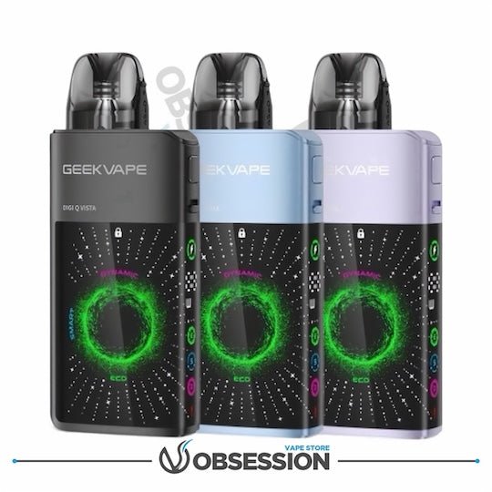 Geekvape Digi Q Vista Pod Kit 35W | 1600mAh MTL & RDL Vape Geekvape Digi Q Vista Pod Kit 35W | 1600mAh MTL & RDL Vape