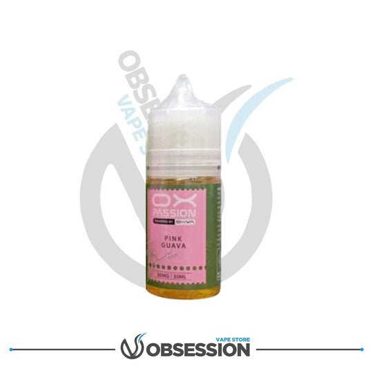 Ox Passion Freeze Pink Guava Salt 30ml | Powered by OXVA Ox Passion Freeze Pink Guava Salt 30ml | Powered by OXVA