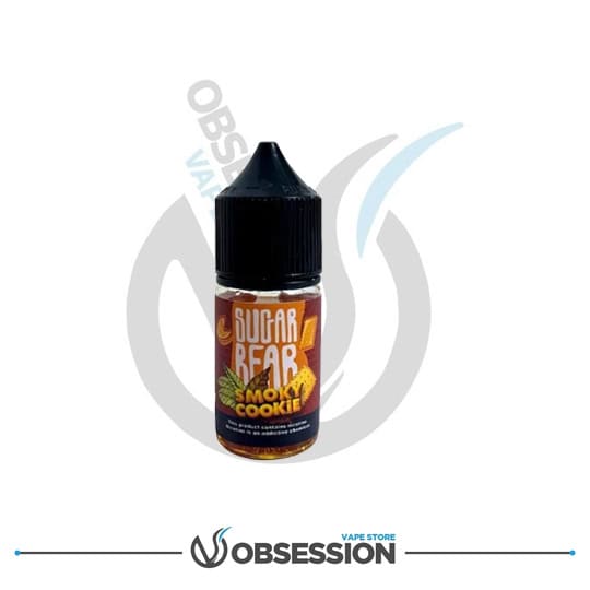 vape no nicotine uk Sugar Bear Smoky Cookie MTL 30ml