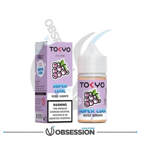 how much is elf bar vape TOKYO Rose Grape Salt Nic 30ml – Floral Grape Ice Vape