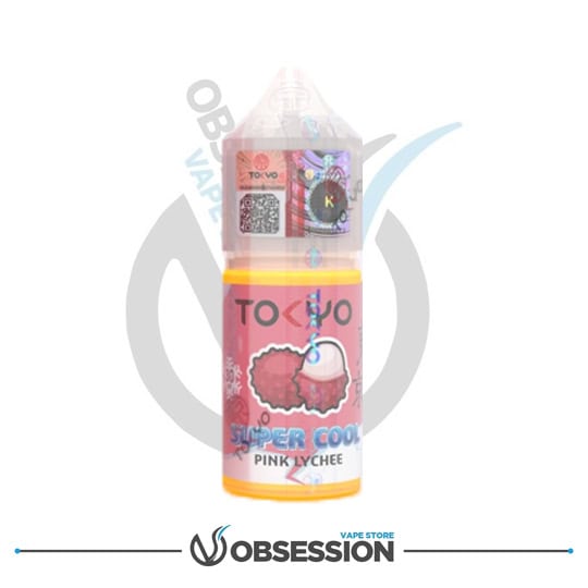 TOKYO Pink Lychee Super Cool Salt Nic 30ml – Exotic Ice Vape Egypt