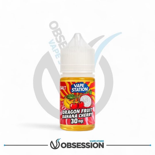 Dragon Fruit Banana Cherry Super Ice Salt 30ml Dragon Fruit Banana Cherry Super Ice Salt 30ml