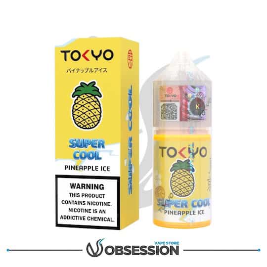 OVSEG | Super Cool Pineapple Ice Salt 30ml | Tokyo – Obsession