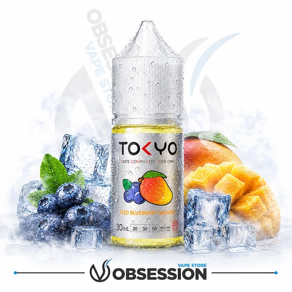 Tokyo Classic Iced Blueberry Mango Salt 30ml