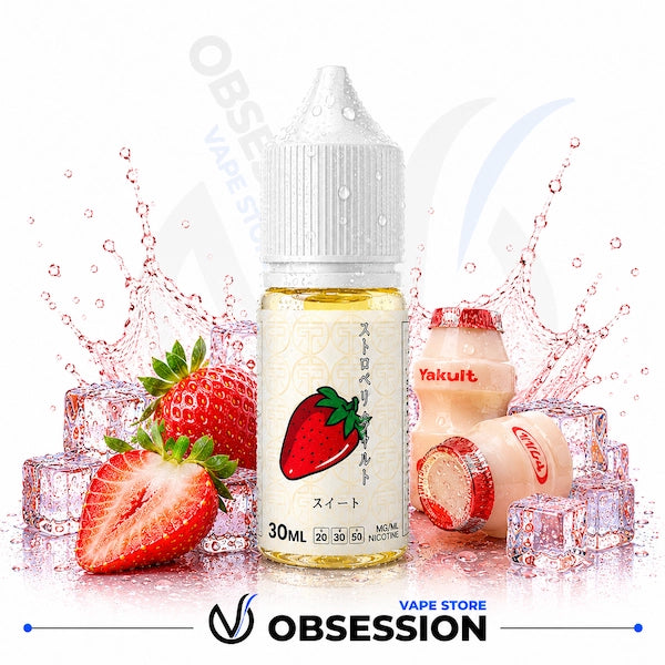 Classic Series Iced Strawberry Yakult Salt 30ml | Tokyo Classic Series Iced Strawberry Yakult Salt 30ml | Tokyo