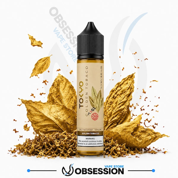 Tokyo Golden Tobacco MTL E-Liquid | OVSEG Egypt Tokyo Golden Tobacco MTL E-Liquid | OVSEG Egypt
