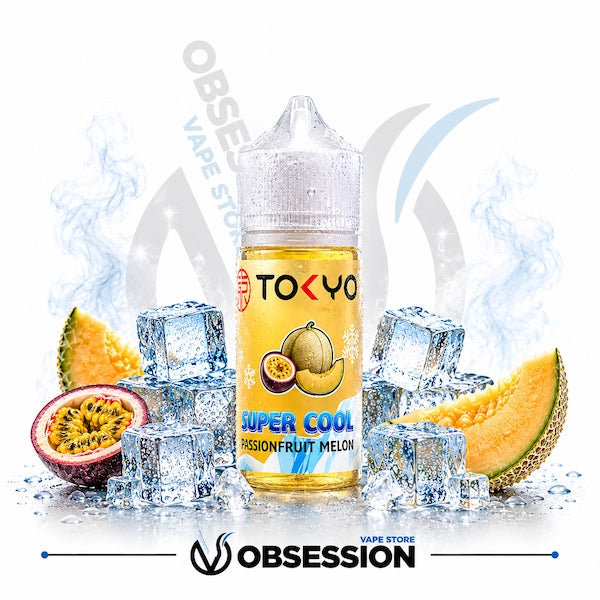 Tokyo Passionfruit Melon Super Cool Salt E-Liquid