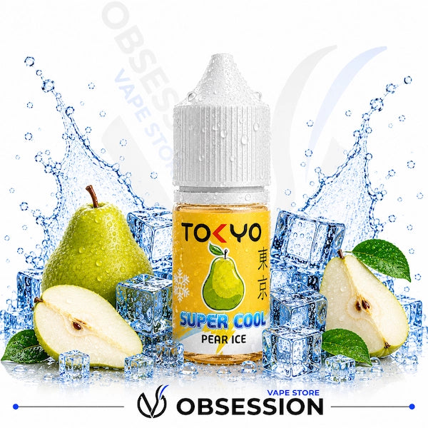 TOKYO Pear Ice Super Cool Salt Nic 30ml Crisp Fresh Ice Vape Egypt TOKYO Pear Ice Super Cool Salt Nic 30ml Crisp Fresh Ice Vape Egypt