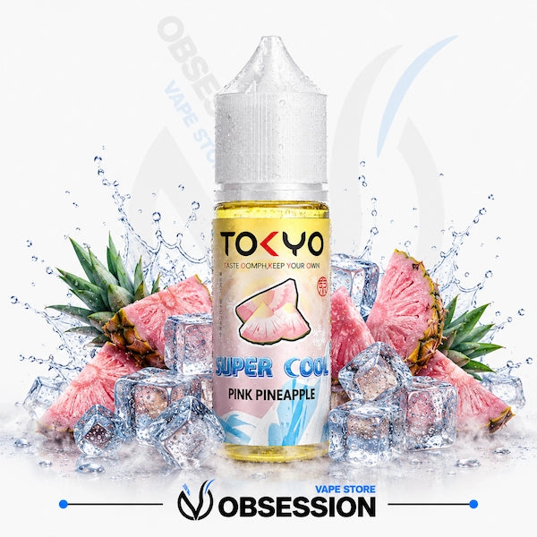 Super Cool Series Pink Pineapple Salt Nic By Tokyo Super Cool Series Pink Pineapple Salt Nic By Tokyo