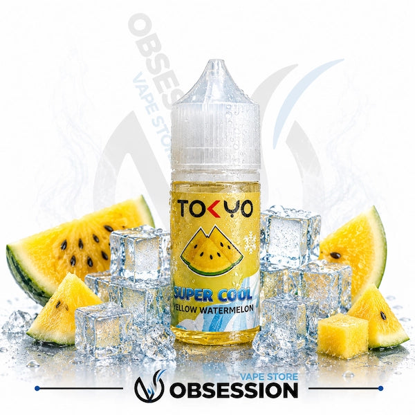 Tokyo Yellow Watermelon Super Cool Salt E-Liquid Tokyo Yellow Watermelon Super Cool Salt E-Liquid