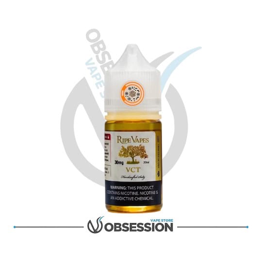 VCT Salt Nic 30ml Ripe Vapes | Tobacco Vanilla Custard VCT Salt Nic 30ml Ripe Vapes | Tobacco Vanilla Custard