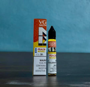 Mix Iced Peach Mango Salt | 30ml By VGOD | Buy Online in Egypt | Obsession Vape Store
