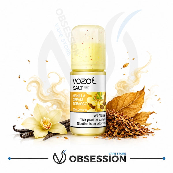 VOZOL PRIME Vanilla Cream Tobacco Salt 30ml in Egypt | OVSEG VOZOL PRIME Vanilla Cream Tobacco Salt 30ml in Egypt | OVSEG