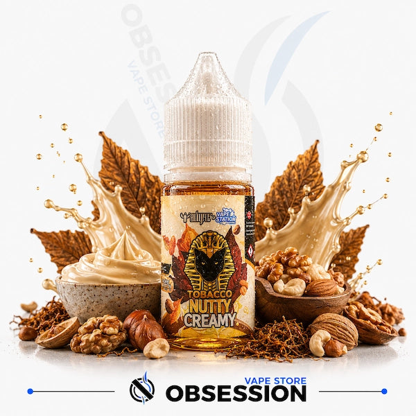 nutty vape flavors Station Dr Vapes Tobacco Creamy 30ml HYDE IQ Rechargeable Flavor:Blue Mist Texas 15ml CBD Vape