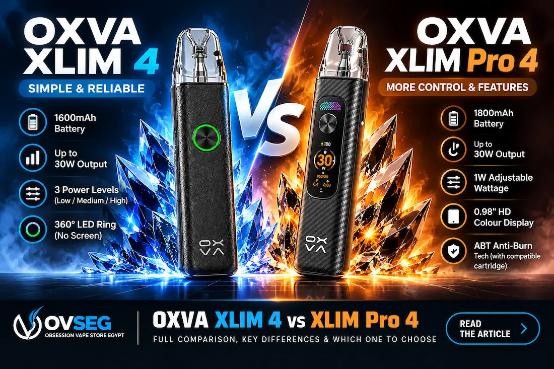 OXVA XLIM 4 vs XLIM Pro 4: Full Comparison & Buying Guide