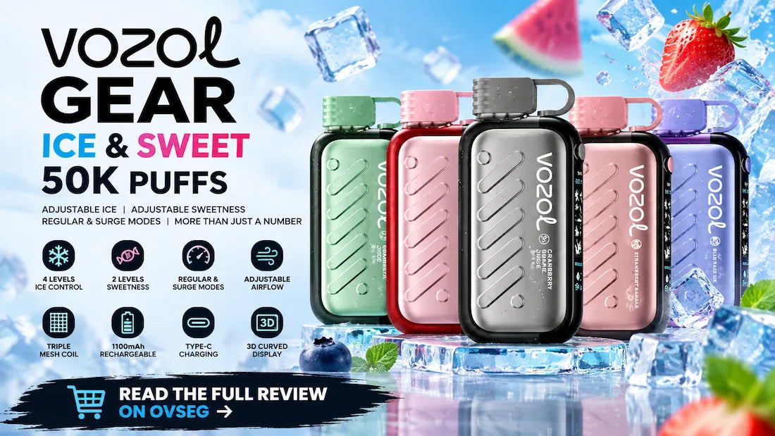VOZOL Gear Ice & Sweet 50K Review in Egypt