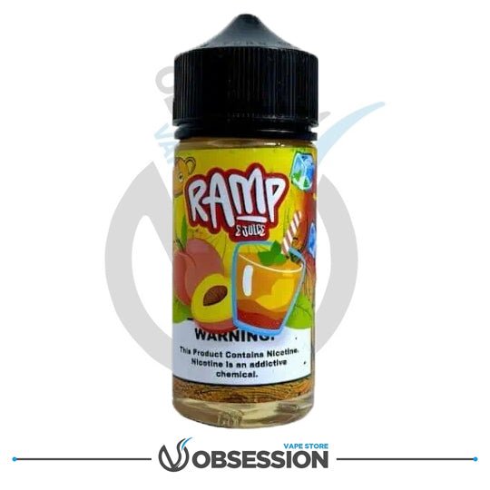 RAMP ICE PEACH TEA E LIQUID | Buy Online in Egypt | Obsession Vape Store