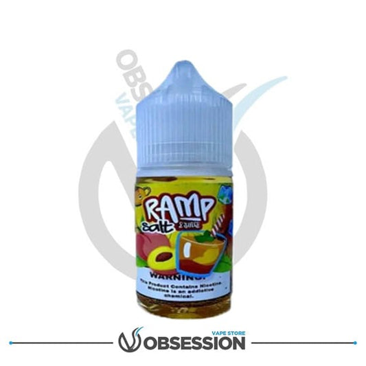ICE PEACH TEA SALT 30MG 30ML E - LIQUID BY RAMP | Buy Online in Egypt | Obsession Vape Store