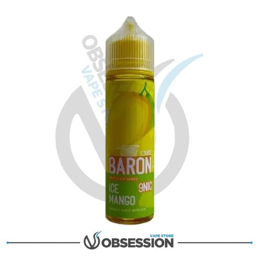 BARON MTL ICE MANGO 60ML | Buy Online in Egypt | Obsession Vape Store