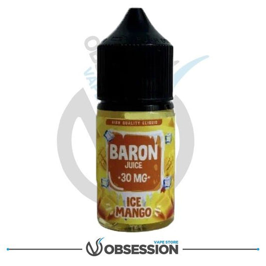 BARON ICE MANGO SALT 30ML | Buy Online in Egypt | Obsession Vape Store