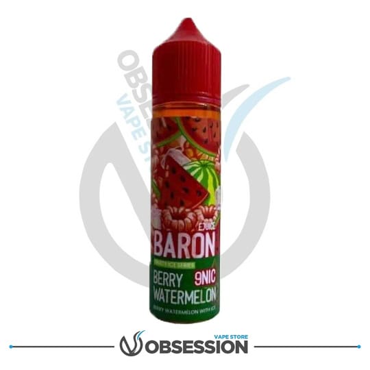 BARON MTL BERRY WATERMELON ICE 60ML | Buy Online in Egypt | Obsession Vape Store