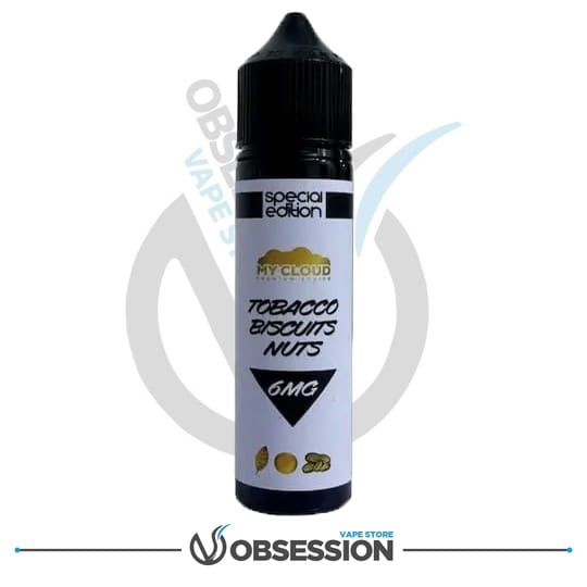MY CLOUD TOBACCO BISCUITS NUTS E - LIQUID | Buy Online in Egypt | Obsession Vape Store