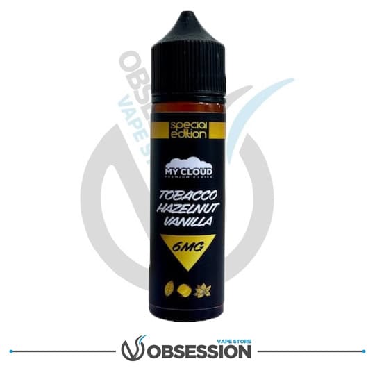 MY CLOUD TOBACCO HAZELNUT VANILLA E - LIQUID | Buy Online in Egypt | Obsession Vape Store
