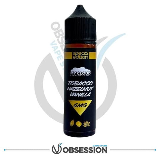 MY CLOUD TOBACCO HAZELNUT VANILLA E - LIQUID | Buy Online in Egypt | Obsession Vape Store