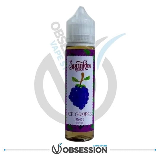SPRINKLES ICE GRAPE MTL E - LIQUID | Buy Online in Egypt | Obsession Vape Store