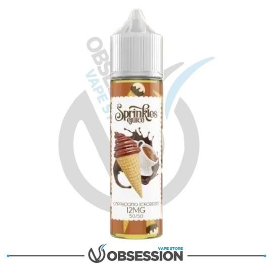 SPRINKLES CAPPUCCINO ICECREAM MTL E - LIQUID | Buy Online in Egypt | Obsession Vape Store