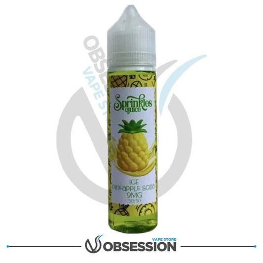 SPRINKLES ICE PINEAPPLE SODA MTL E - LIQUID | Buy Online in Egypt | Obsession Vape Store