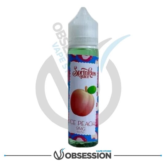 SPRINKLES ICE PEACH MTL E - LIQUID | Buy Online in Egypt | Obsession Vape Store