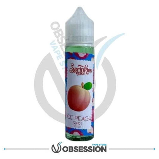 SPRINKLES ICE PEACH MTL E - LIQUID | Buy Online in Egypt | Obsession Vape Store