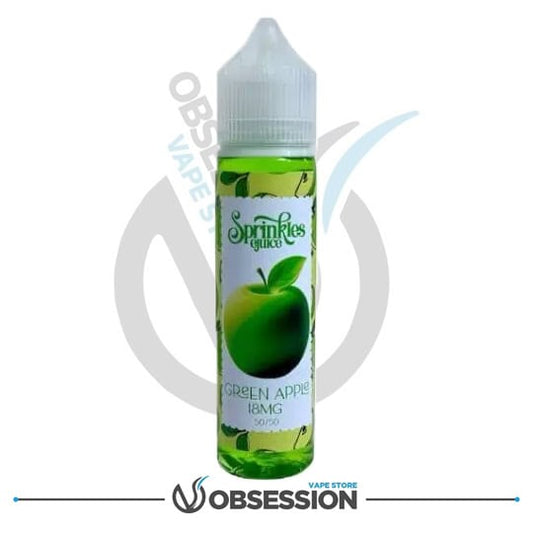 SPRINKLES ICE GREEN APPLE MTL E - LIQUID | Buy Online in Egypt | Obsession Vape Store