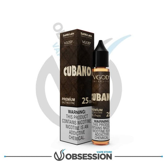 Cubano Salt | 30ml By VGOD | Buy Online in Egypt | Obsession Vape Store