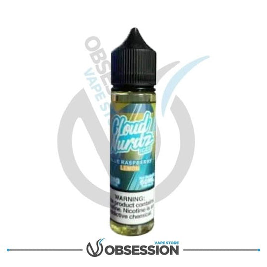 CLOUD NURDZ ICED BLUE RASPBERRY LEMON MTL E LIQUID | Buy Online in Egypt | Obsession Vape Store
