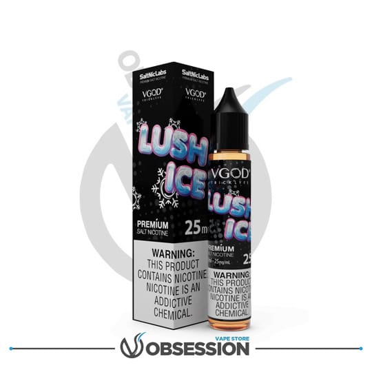 Lush Ice Salt | 30ml By VGOD | Buy Online in Egypt | Obsession Vape Store