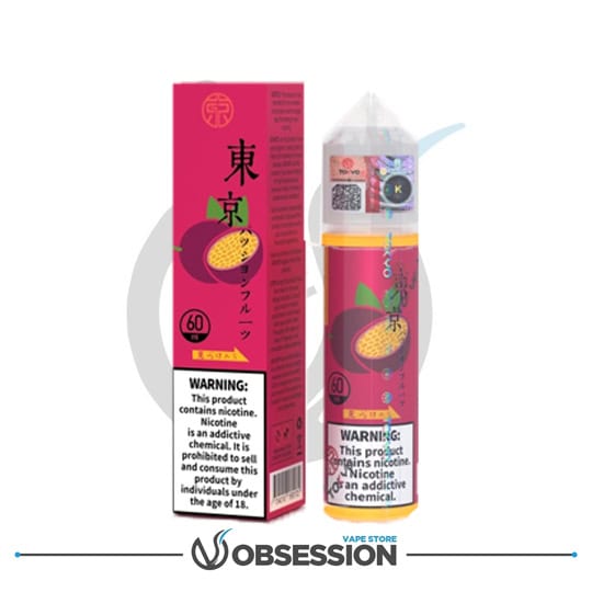 TOKYO CLASSIC PASSION FRUIT ICED E LIQUID | Buy Online in Egypt | Obsession Vape Store