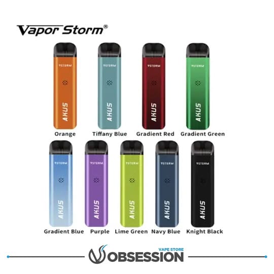 Vapor Storm Akus Pod System | Buy Online in Egypt | Obsession Vape Store