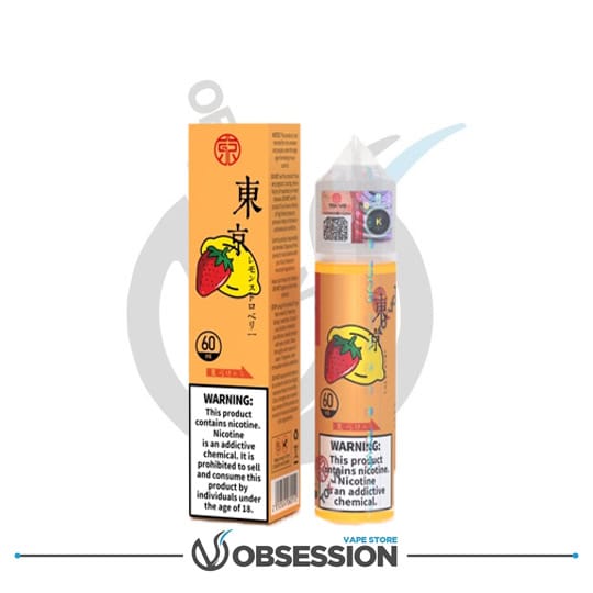 TOKYO CLASSIC STRAWBERRY LEMON ICED E LIQUID | Buy Online in Egypt | Obsession Vape Store