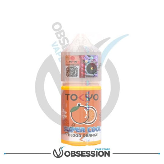 Super Cool Series Blood Orange Salt By Tokyo | 30ml | Buy Online in Egypt | Obsession Vape Store