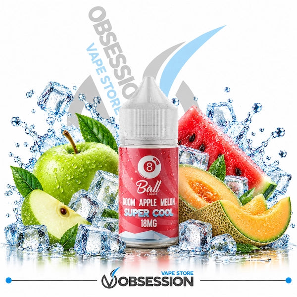 8 Ball Boom Apple Melon Super Cool MTL 30ml