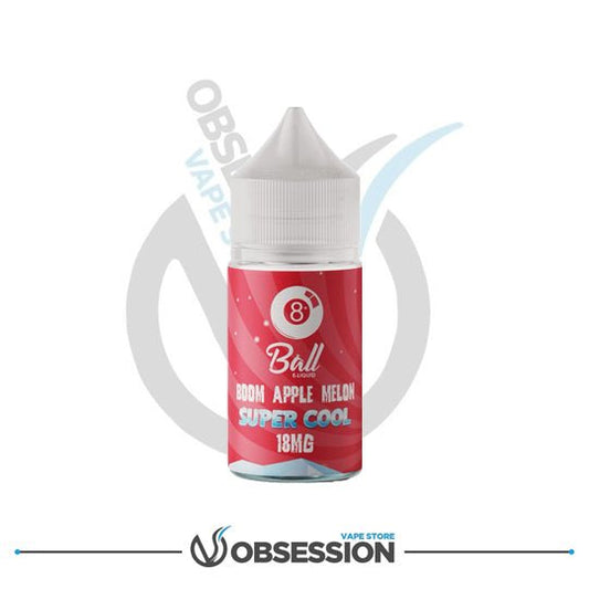 8 Ball Boom Apple Melon Super Cool MTL E - Liquid 30ml | Buy Online in Egypt | Obsession Vape Store