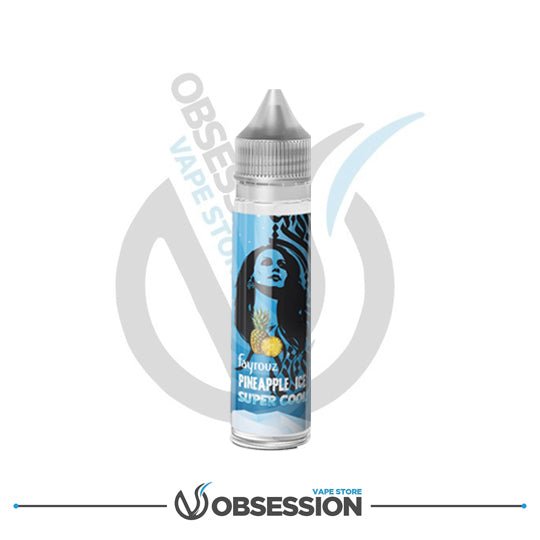 8 Ball Fayrouz Pineapple Ice Super Cool DL E - Liquid 60ml | Buy Online in Egypt | Obsession Vape Store