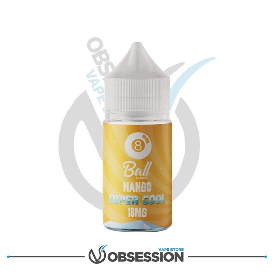 8 Ball Mango Super Cool MTL E - Liquid 30ml | Buy Online in Egypt | Obsession Vape Store