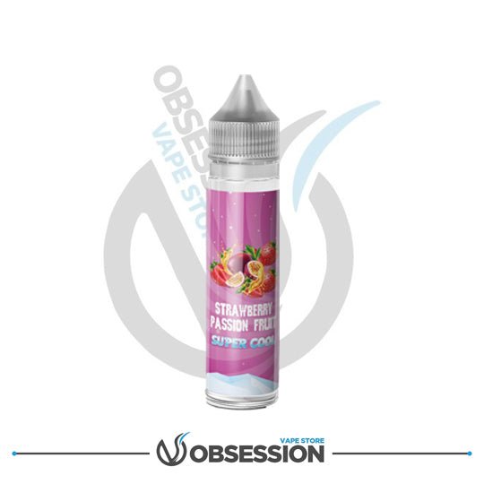 8 Ball Strawberry Passion Fruit Super Cool DL E - Liquid 60ml | Buy Online in Egypt | Obsession Vape Store